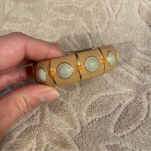 J Crew bangle peach and blue